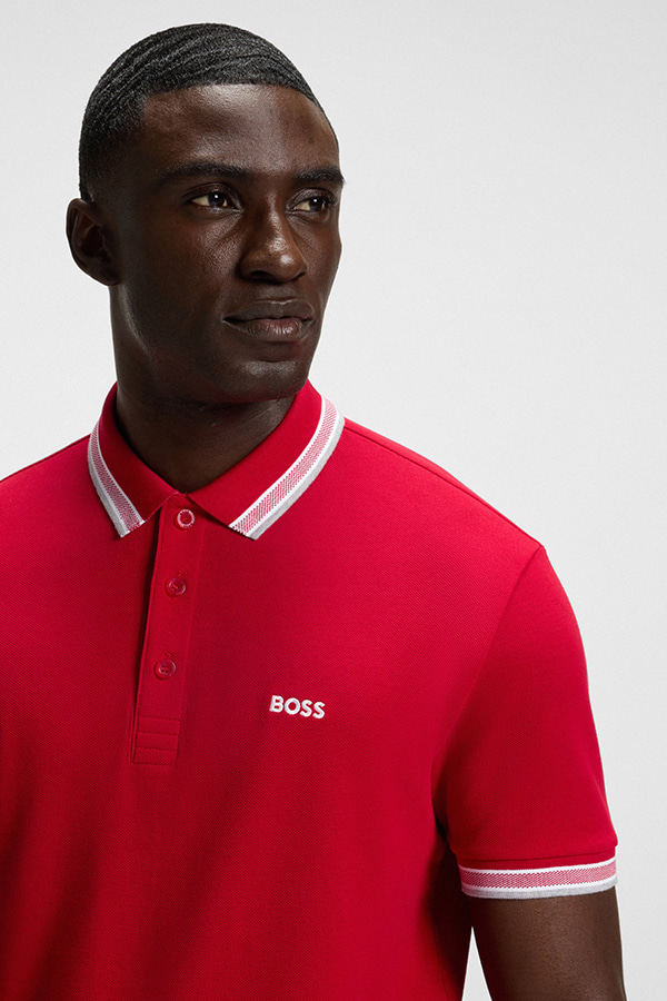 ΜΠΛΟΥΖΑ POLO BOSS - 610 ΚΟΚΚΙΝΟ